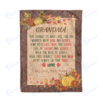 Grandma this blanket made for you personalized - Fleece Blanket, family gift. gift for grandma, gift for grandparents- Test random title 005