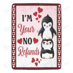 i am your no refunds ultra soft micro fleece blanket 30 x 40 in- Test random title 006