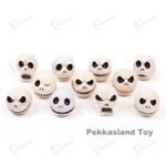The Nightmare Before Christmas Deluxe Jack Skellington with Interchangeable Heads Action Figure Collectible Model Toy Gift 35cm