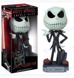 The Nightmare Before Christmas Jack Jack Skellington / Freddy Krueger Bobble Head Doll PVC Action Figure Collection Toy