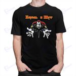 Korol I Shut Tshirt for Men Short Sleeve Printed T Shirt Unique Clown Russian Horror Punk King and Jester T-shirt Cotton Tee Top