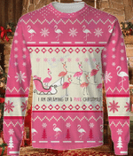 I'm Dreaming Of A Pink Christmas 2021 KNITTED Sweater & Hoodie