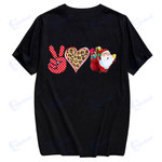 Merry Christmas 100% Cotton T-Shirt Santa Claus Printed T-shirt
