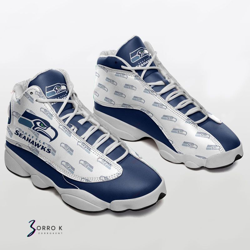 Seale Seahawks Football Jordan 13 Shoes  Sneaker
