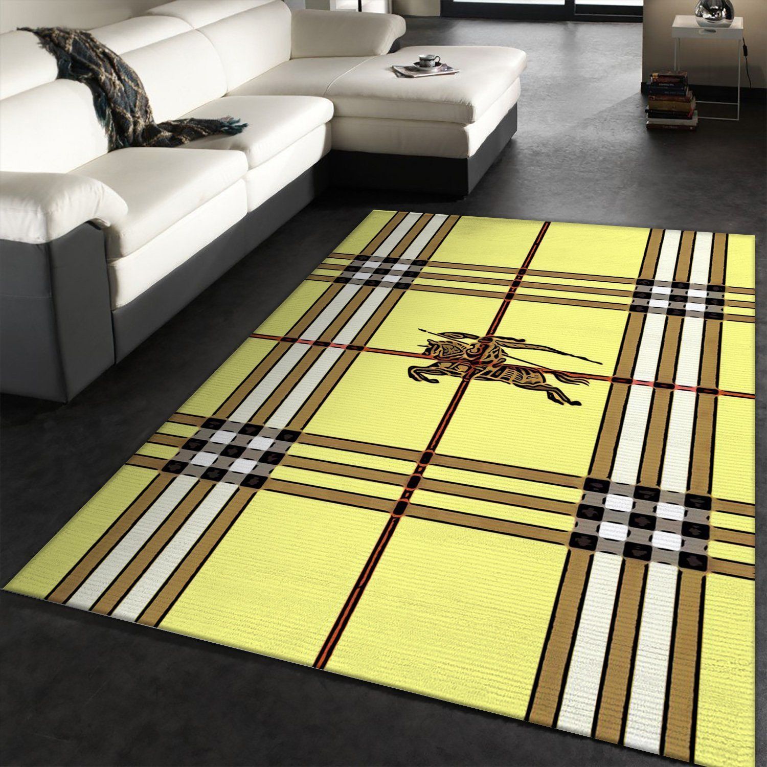 Burberry Luxury Brand 9 Area Rug Living Room And Bedroom Rug Us Gift Decor VH3
