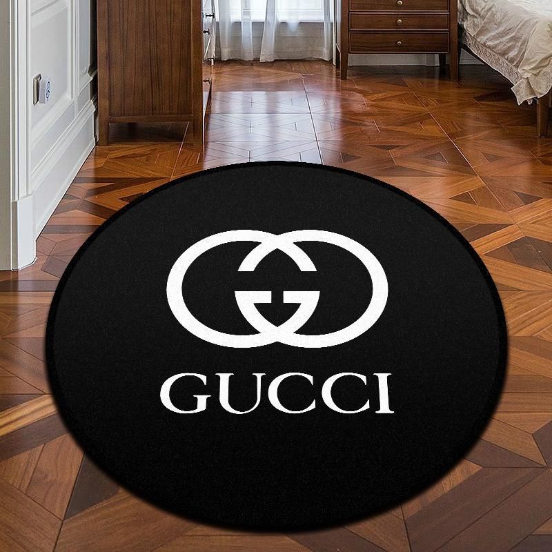 Gucci Luxury Brand 1 Round Rug Living Room And Bed Room Rug Gift Us Decor VH3