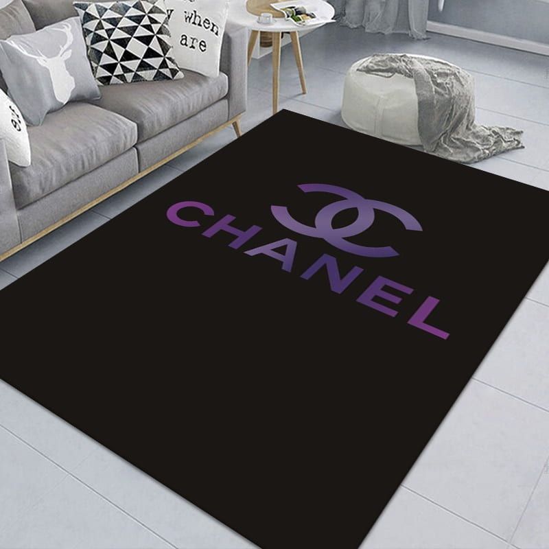 Chanel Luxury Brand 135 Area Rug Living Room And Bedroom Rug Us Gift Decor VH3
