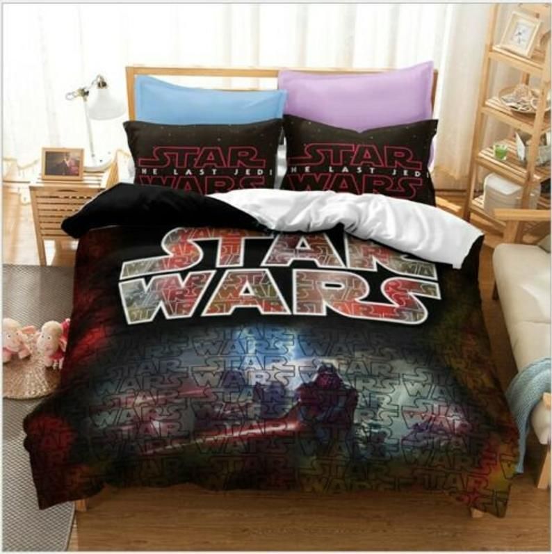 Star Wars Pillowcases Duvet Quilt Bedding Set H97