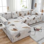 Simple L Shape Sofa Slipcovers for Living Room - Anti-dust Sofa Covers