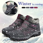Unisex Snow Hikking Boots - Waterproof Hiking Shoes - Anti Slip Snow Boot Hiking