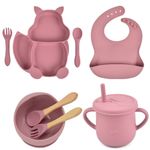 8pcs/set Baby Silicone Dining Cup Set