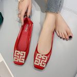 Big Size Women Flats Candy Color Shoes Woman Loafers Square Toe Slip on Fashion Flat Casual Shoes