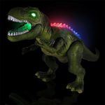 Remote Control Dinosaur with LED Lights RC Dinosaur Electric Dino Tyrannosaurus Rex Animal