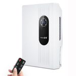Dehumidifier for Home, Bedroom Basement, Moisture-proof Air Dryer, LED Display, Silent, External Water Pipe
