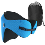 Travel Pillow: Removable Hood And Prevents Fatigue