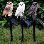 Waterproof Ip65 Solar Garden Lights Owl Squirrelornament Animal Bird Outdoor Led Path Lawn