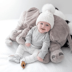 Baby Elephant Pillow 40/60Cm Fashion Baby Animal Plush Elephant Doll Stuffed Elephant Plush Soft