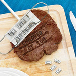 Personalized Barbecue Branding Iron, Bbq Branding Iron: 55 Letters Diy Custom Branding Meat Iron