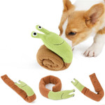 Interactive Dog Toy - Pet Snail Puzzle - Pet Iq Challenge - Natural Foraging Skills - Portable