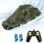Remote Controlled Alligator Head - Rc Crocodile Boat Toy