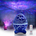 Galaxy Starry Projector Night Light Decorat Bedroom For Home White Noise For Sleep Children Gift