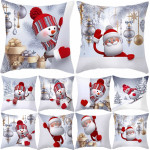 Merry Christmas Cushion Cover Christmas Decorations For Home Christmas Ornaments Xmas