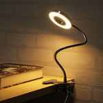 Led Eye Protection Clip Reading Table Lamp Usb Rechargeable Dimming Color Temperature