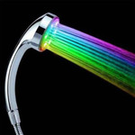 7 Color Hand Shower Handing Led Shower Head With Romantic Automatic Led Lights Waterfall