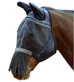 Horse Mesh Fly Mask, With Ear, Eye Cover & Nose Fringe, Pony Pal Face