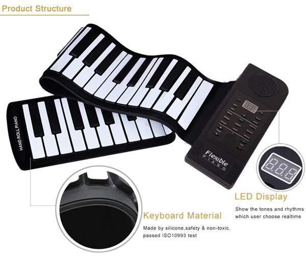 Hand Roll Portable Electric Piano