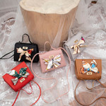 Women Cute mini Crossbody Shoulder Bag Elegant PU Leather Envelope Cross body Messenger Small Purses and Handbag