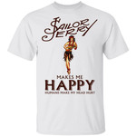 Sailors Jerry Makes Me Happy T-shirt Rum Tee VA12-Bounce Tee