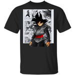 Dragon Ball Goku Black Shirt Anime Character Mix Manga Style Tee-Bounce Tee