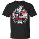 Make America Schwifty Again T-shirt Rick And Morty 4th Of July Tee MT05-Bounce Tee