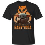 The Baby Yoda The Mandalorian Symbol T-shirt MT05-Bounce Tee