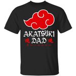 Akatsuki Dad Shirt Naruto Red Cloud Family Tee-Bounce Tee