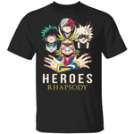 Heroes Rhapsody T Shirt My Hero Academia Anime Tee-Bounce Tee