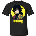 Giyu Baka T Shirt Demon Slayer Anime Tee-Bounce Tee