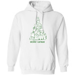 Merry Catmas Cat Christmas Tree Hoodie Gift For Cats Lovers VA10-Bounce Tee