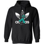 Groot Hugging Teal Ribbon Ovarian Cancer Awareness Hoodie For Cancer Warrior HA09-Bounce Tee