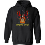 Crown Royal Reindeer Whisky Christmas Spirit Hoodie Funny Xmas Gift HA10-Bounce Tee
