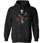 Joker Water Reflection Joaquin Phoenix And Heath Ledge Hoodie Cool Gift For Fans VA09-Bounce Tee