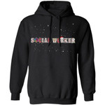 Social Worker Christmas Hoodie Christmas Shirt Xmas Shirt Cool Gift MT10-Bounce Tee