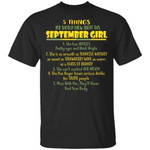 5 Things You Should Know About September Girl Birthday T-Shirt Gift Ideas-Bounce Tee