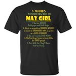 5 Things You Should Know About May Girl Birthday T-Shirt Gift Ideas-Bounce Tee