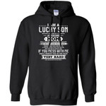 I Am A Lucky Son I Have A Awesome Mom Hoodie Gift PT06-Bounce Tee