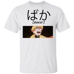Demon Slayer Zenitsu Baka Shirt Kimetsu No Yaiba Tee-Bounce Tee