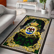 MahaloHomies Rug Coat of arms of Mexico Living Room Decoration