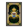 MahaloHomies Rug Coat of arms of Mexico Living Room Decoration