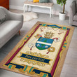 MahaloHomies Rug Coat of arms of Pope Leo XIII Living Room Decoration